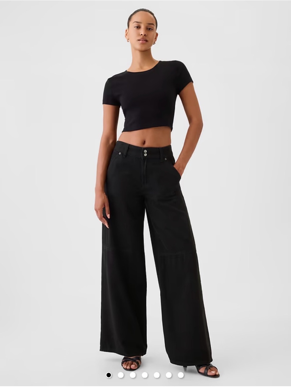 GAP Mid Rise UltraSoft Baggy Jeans